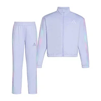 adidas Little Girls 2-pc. Track Suit