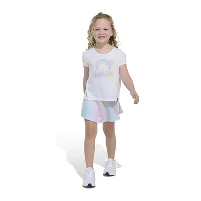 adidas Little Girls 2-pc. Skort Set