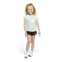 adidas Little Girls 2-pc. Short Set