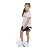 adidas Little Girls 2-pc. Skort Set