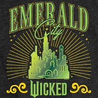 Big Girls Emerald City Crew Neck Short Sleeve Wicked T-Shirt