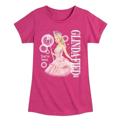 Big Girls Glindafied Crew Neck Short Sleeve Wicked T-Shirt