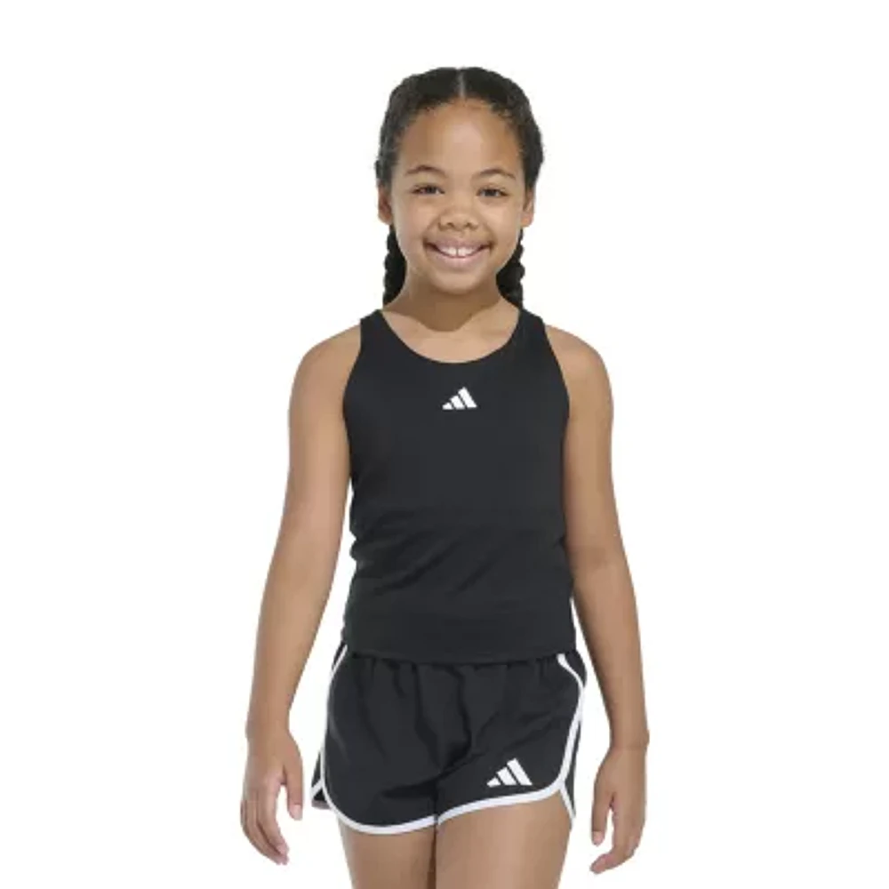 adidas Big Girls Scoop Neck Tank Top