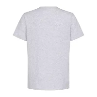 adidas Big Girls Crew Neck Short Sleeve Graphic T-Shirt