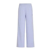 adidas Big Girls Mid Rise Wide Leg Pull-On Pants