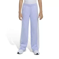 adidas Big Girls Mid Rise Wide Leg Pull-On Pants