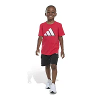 adidas Little Boys 2-pc. Short Set