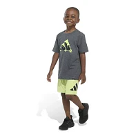 adidas Little Boys 2-pc. Short Set