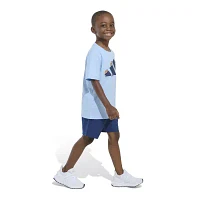 adidas Little Boys 2-pc. Short Set
