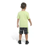 adidas Little Boys 2-pc. Short Set