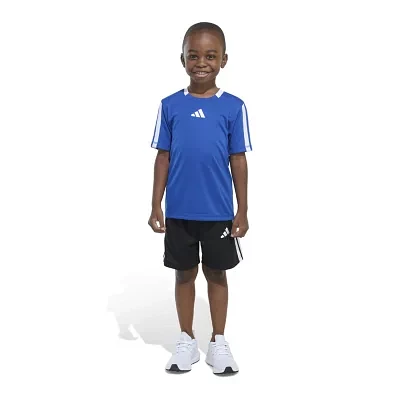 adidas Little Boys 2-pc. Short Set