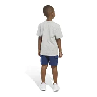 adidas Little Boys 2-pc. Short Set