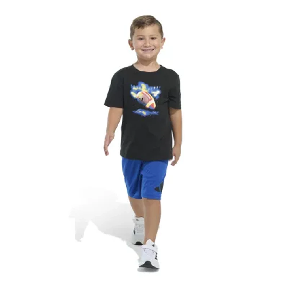 adidas Little Boys 2-pc. Short Set