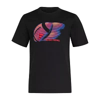 adidas Little Boys Crew Neck Short Sleeve Graphic T-Shirt