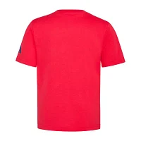 adidas Little Boys Crew Neck Short Sleeve Graphic T-Shirt