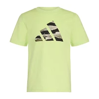 adidas Little Boys Crew Neck Short Sleeve Graphic T-Shirt