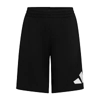 adidas Little Boys Mid Rise Pull-On Short