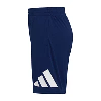 adidas Little Boys Mid Rise Pull-On Short