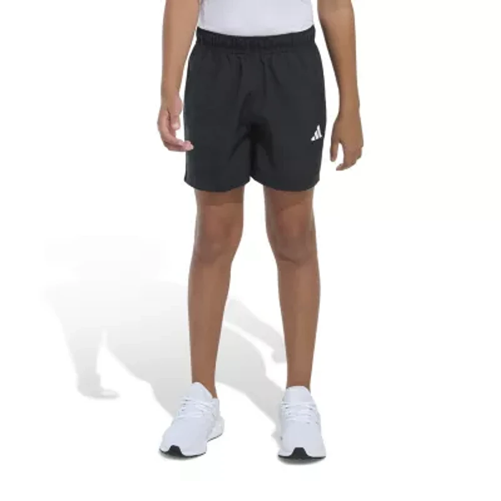 adidas Big Boys Woven Mid Rise Pull-On Short