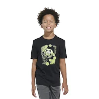 adidas Big Boys Crew Neck Short Sleeve Graphic T-Shirt