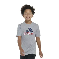 adidas Big Boys Crew Neck Short Sleeve Graphic T-Shirt