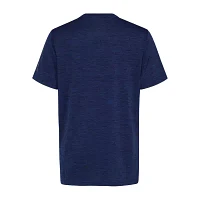 adidas Big Boys Crew Neck Short Sleeve Graphic T-Shirt
