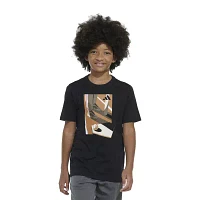 adidas Big Boys Crew Neck Short Sleeve Graphic T-Shirt