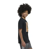 adidas Big Boys Crew Neck Short Sleeve Graphic T-Shirt