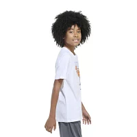adidas Big Boys Crew Neck Short Sleeve Graphic T-Shirt