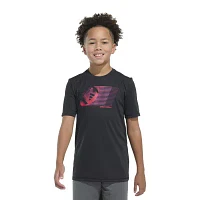 adidas Big Boys Crew Neck Short Sleeve Graphic T-Shirt