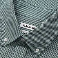 Haggar Mens Regular Fit Easy Care Long Sleeve Dress Shirt