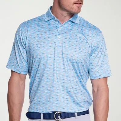 ARCHER LINKS Mens Short Sleeve Polo Shirt