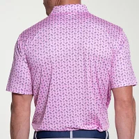 ARCHER LINKS Mens Classic Fit Short Sleeve Polo Shirt