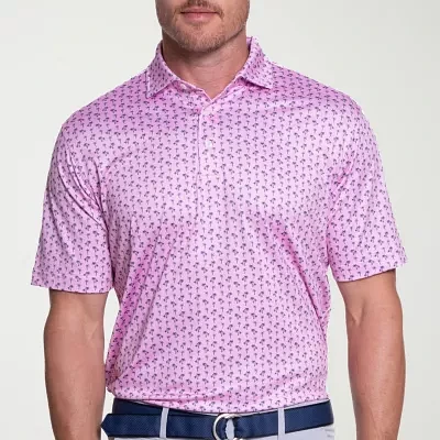 ARCHER LINKS Mens Classic Fit Short Sleeve Polo Shirt