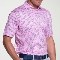 ARCHER LINKS Mens Classic Fit Short Sleeve Polo Shirt