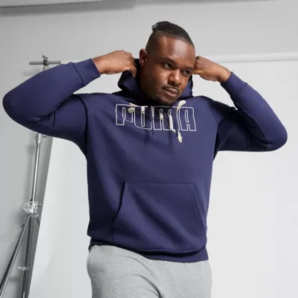 PUMA Big and Tall Mens Long Sleeve Hoodie