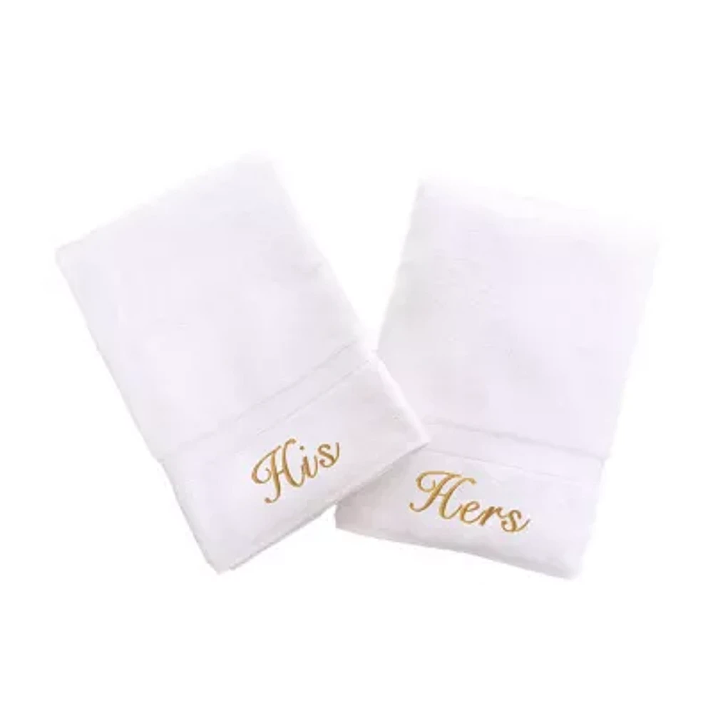 Linum Home Textiles His And Hers 2-pc. Hand Towels