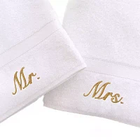 Linum Home Textiles Mr And Mrs 2-pc. Hand Towels