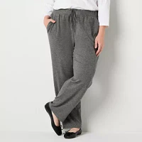 Liz Claiborne Womens Mid Rise Jogger Pant Plus