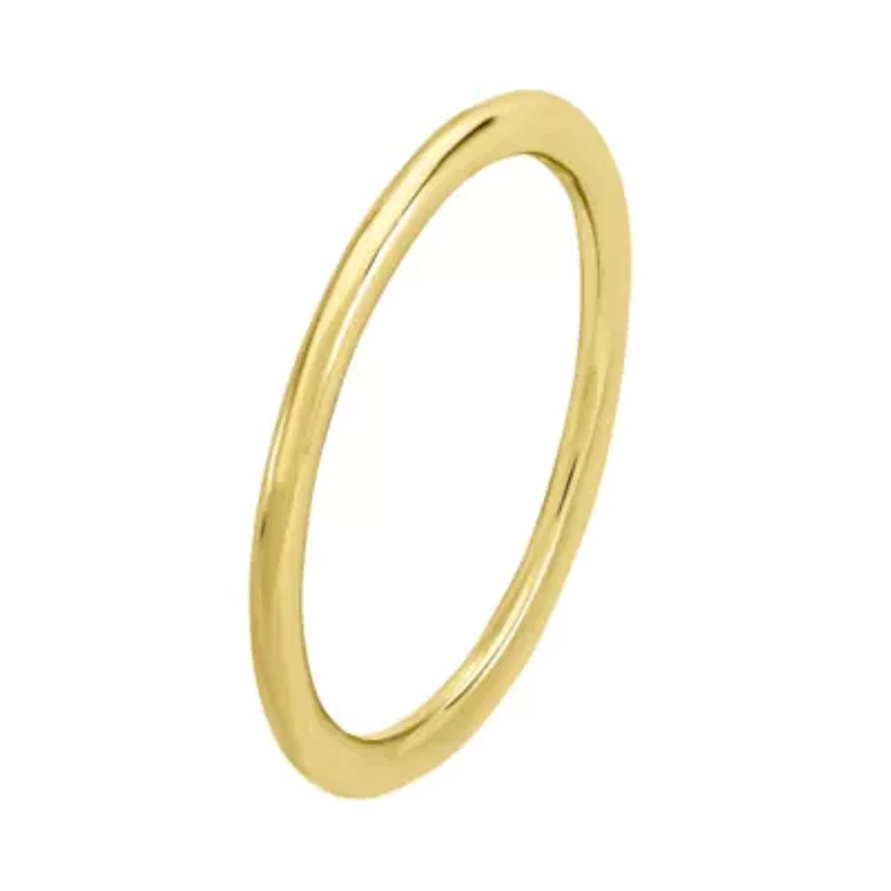 Personally Stackable 18K Yellow Gold Over Sterling Silver Ring