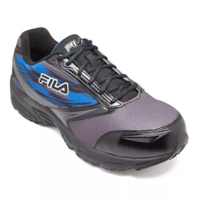 FILA Memory Meiera 2 Steel Toe Slip-Resistant Mens Running Shoes