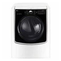 LG 9.0 cu.ft. MEGA Capacity Smart Wi-Fi Enabled TurboSteam® Electric Dryer with On-Door Control Panel