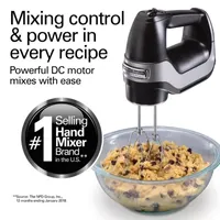 Hamilton Beach® Professional 5-Speed Hand Mixer with Snap On Case