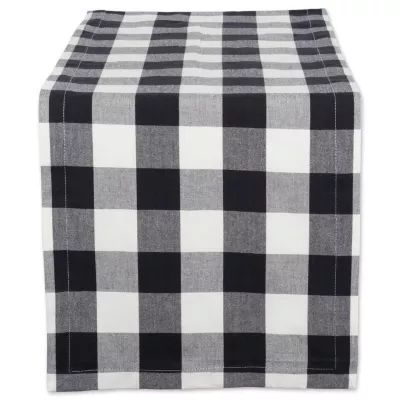 Design Imports Buffalo Check Table Runner