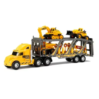 New Bright New Bright Contruction Free Wheel Hauler Set