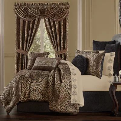 Queen Street Jeremy 4-pc. Damask + Scroll Comforter Set