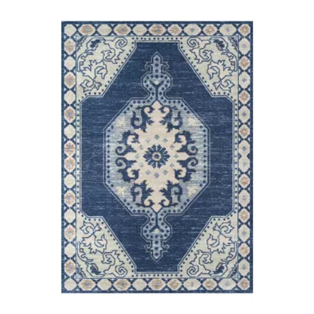 Momeni Anatolia Design No. Medallion Indoor Rectangular Accent Rug