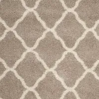 Safavieh Hudson Shag Collection Weldon Geometric Round Area Rug