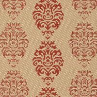 Safavieh Courtyard Collection Ray Floral Indoor/Outdoor Area Rug