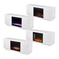 Bridvat Storage Media Fireplace